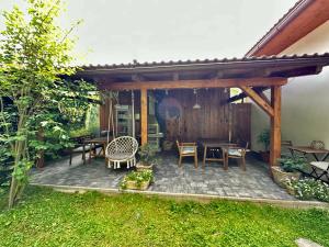 Aed väljaspool majutusasutust Apartmány v ráji (Českém)
