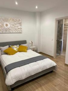 Ένα ή περισσότερα κρεβάτια σε δωμάτιο στο A&N Villa del Mar