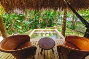 Zahrada ubytování Hotel CasaBakal - A pie de Laguna - Bacalar