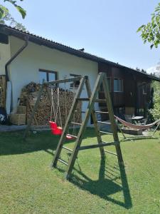 Herní místnost nebo prostor pro děti v ubytování Ferienwohnung in Schwarzach Vorarlberg