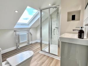 Koupelna v ubytování Minster Heights