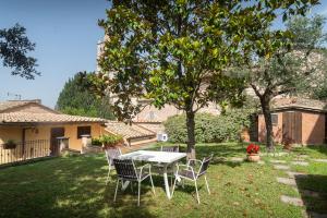 Zahrada ubytování B&B Il Chiostro Assisi