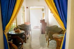 Χώρος καθιστικού στο Hotel Tulips