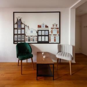 Posezení v ubytování Welcome Apartments - Luzern