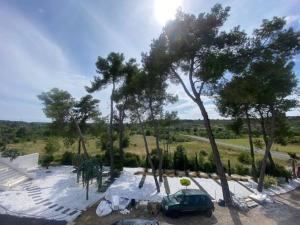 Paesaggio naturale nelle vicinanze della villa
