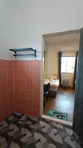 Letto o letti in una camera di DONG’HOME东东小院