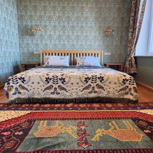Postel nebo postele na pokoji v ubytování Villa Kursa