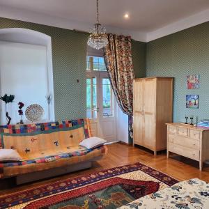 Posezení v ubytování Villa Kursa