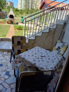 Balkon lub taras w obiekcie Apartments Lana