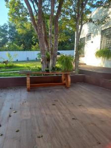 CASA CONFORTÁVEL COM 4 QUARTOS EM ALTER DO CHÃO外面的花园