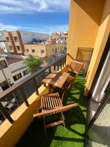 Balkón alebo terasa v ubytovaní El Olivar Corralejo Beach