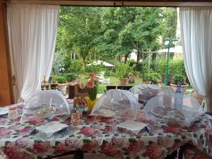 Zahrada ubytování Podere di Sotto