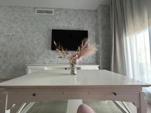 Telewizja i/lub zestaw kina domowego w obiekcie BAJO GUÍA DELUXE