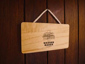 Certifikát, hodnocení, plakát nebo jiný dokument vystavený v ubytování Haus Wasserbauer