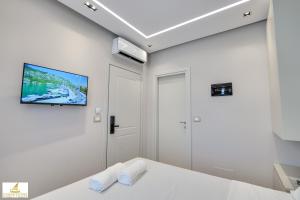 Postel nebo postele na pokoji v ubytování Norge Hotel