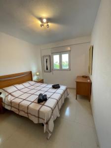 Posteľ alebo postele v izbe v ubytovaní Appartement Aventino Albir