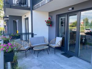 Μπαλκόνι ή βεράντα στο EXCLUSIVE APARTMENT