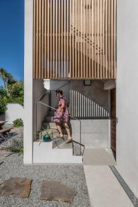 入住SOUTH-OF-FRANCE T2 neuf haut de gamme, climatisé, parking gratuit, 2eme ligne balcon的客人
