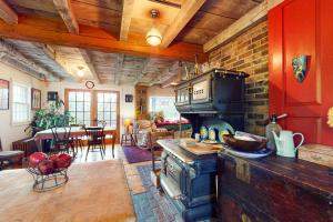 Kuchyň nebo kuchyňský kout v ubytování Katuah