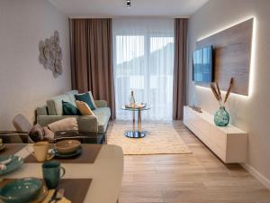 Posezení v ubytování Apartment in Rewal near Baltic Sea Beach