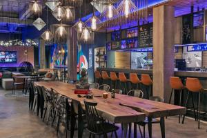 Restaurace v ubytování Moxy Copenhagen Sydhavnen