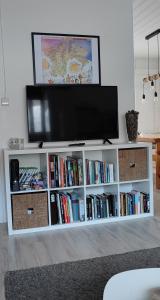 Knihovna v apartmánu
