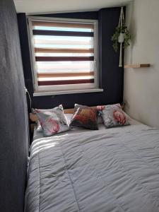 Posteľ alebo postele v izbe v ubytovaní Klein Windhoek auf Rügen
