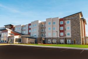 a rendering of a hotel on a street at Residence Inn Upper Marlboro Joint Base Andrews in Capitol Heights