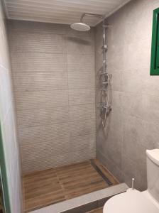 Koupelna v ubytování Stergiou Rooms