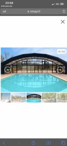 Bazén v ubytování Mobilhome ´Sandra ´ nebo v jeho okolí