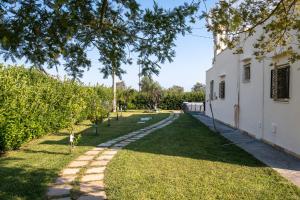 En have udenfor Villa Grazia