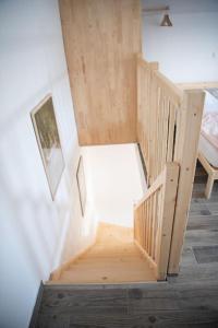 Postel nebo postele na pokoji v ubytování Duplex Apartma Nikolina