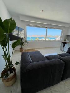 Posezení v ubytování Elounda Port Apartment