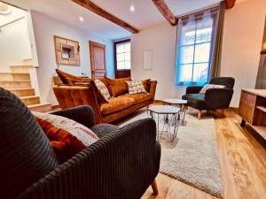 منطقة جلوس في Gîte de l’Ancien Puits