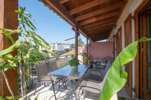 Balkón alebo terasa v ubytovaní Studio Dionphaie - Διόνφαιη