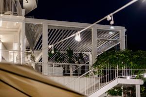 Ein Balkon oder eine Terrasse in der Unterkunft Villa Zaccardi