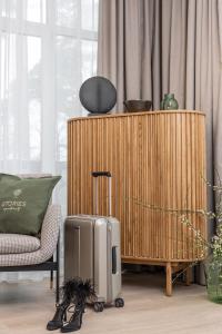 Posezení v ubytování STORIES Design ApartHotel