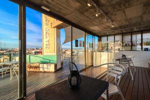Balkón nebo terasa v ubytování Sea You Hotel Port Valencia