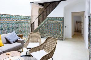 Posedenie v ubytovaní Casa de los Venerables