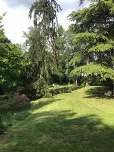 Malis Castera Le Petit Château外面的花园