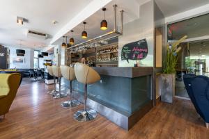 Posezení v ubytování Hotel Diament Ustroń