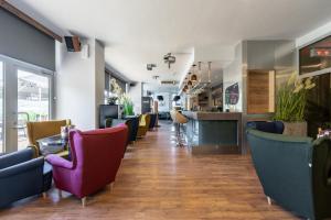 Posezení v ubytování Hotel Diament Ustroń