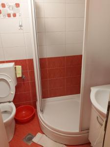 Een badkamer bij Apartmani Nađa