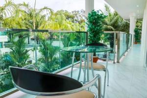 Balkón nebo terasa v ubytování Pattaya Pool Villa