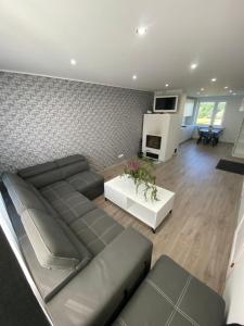 Posezení v ubytování Rõuge Apartment