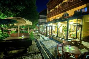 Balkon lub taras w obiekcie Hotel Pod Szrenicą