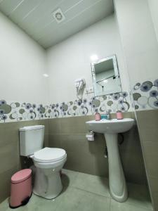 A bathroom at Hotel N