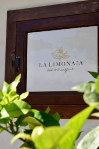 Certifikát, hodnocení, plakát nebo jiný dokument vystavený v ubytování B&B La Limonaia