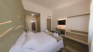 Televiisor ja/või meelelahutuskeskus majutusasutuses RUDINI' CHARMING ROOM
