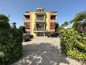 Budova, kde se hotel nachází
